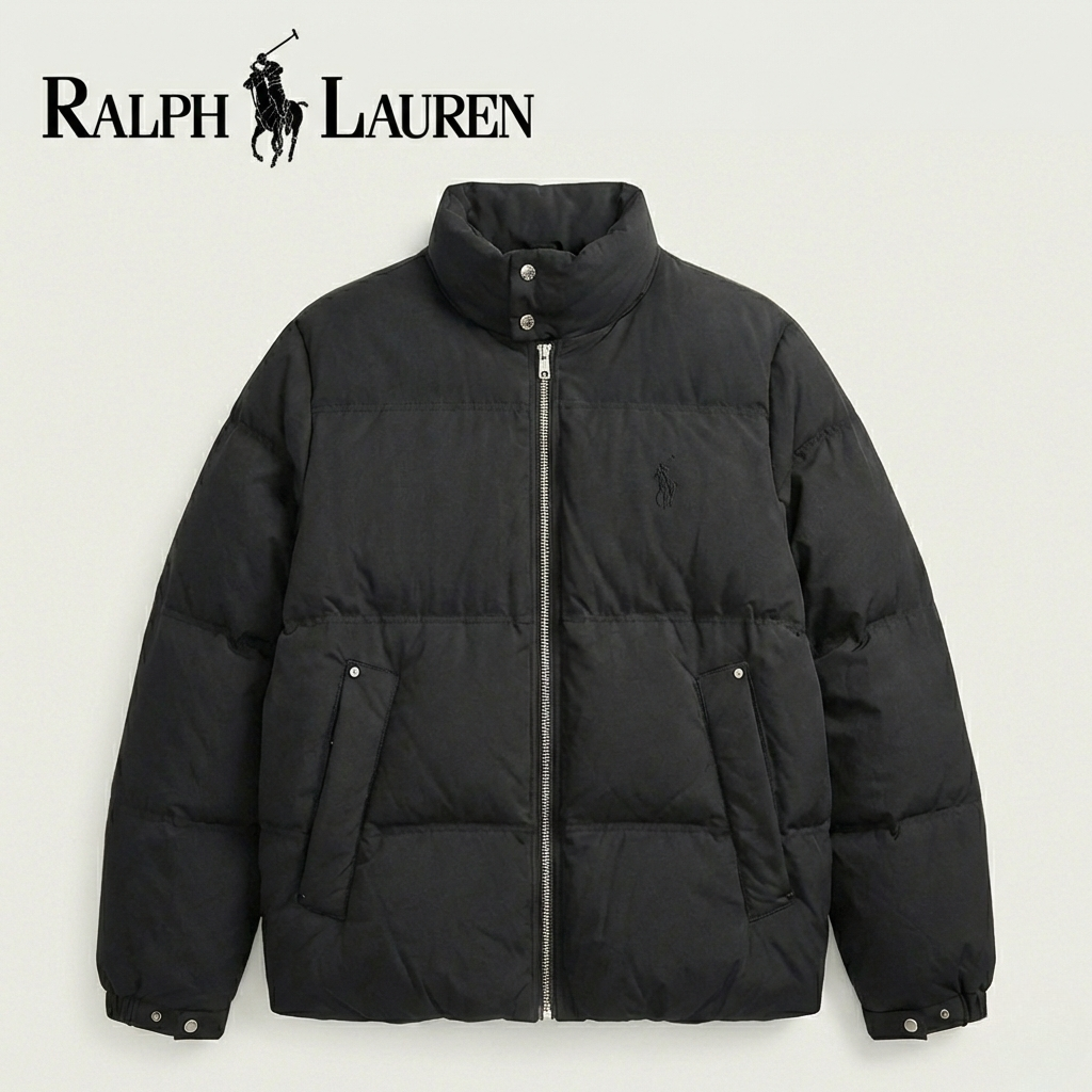 RL Textured Ripstop Down Jacket