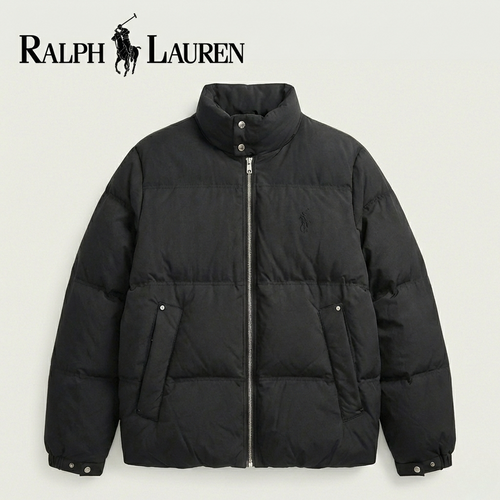 RL Textured Ripstop Down Jacket
