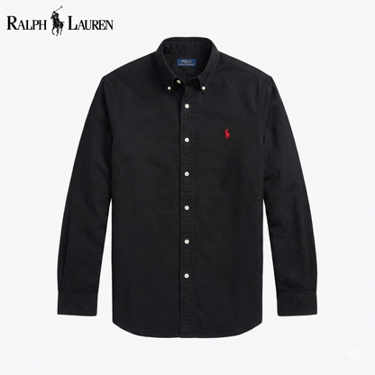 RL Slim Fit Garment-Dyed Oxford Shirt