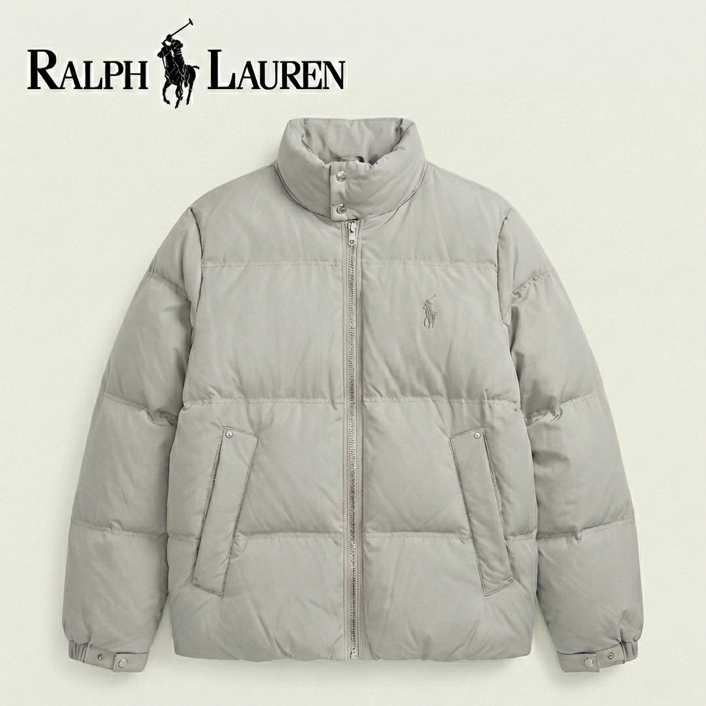 RL Textured Ripstop Down Jacket