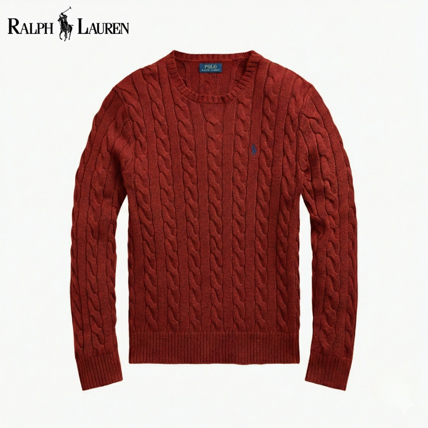 RL Cable-Knit Cotton Jumper
