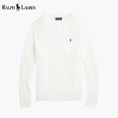 RL Cable-Knit Cotton Jumper