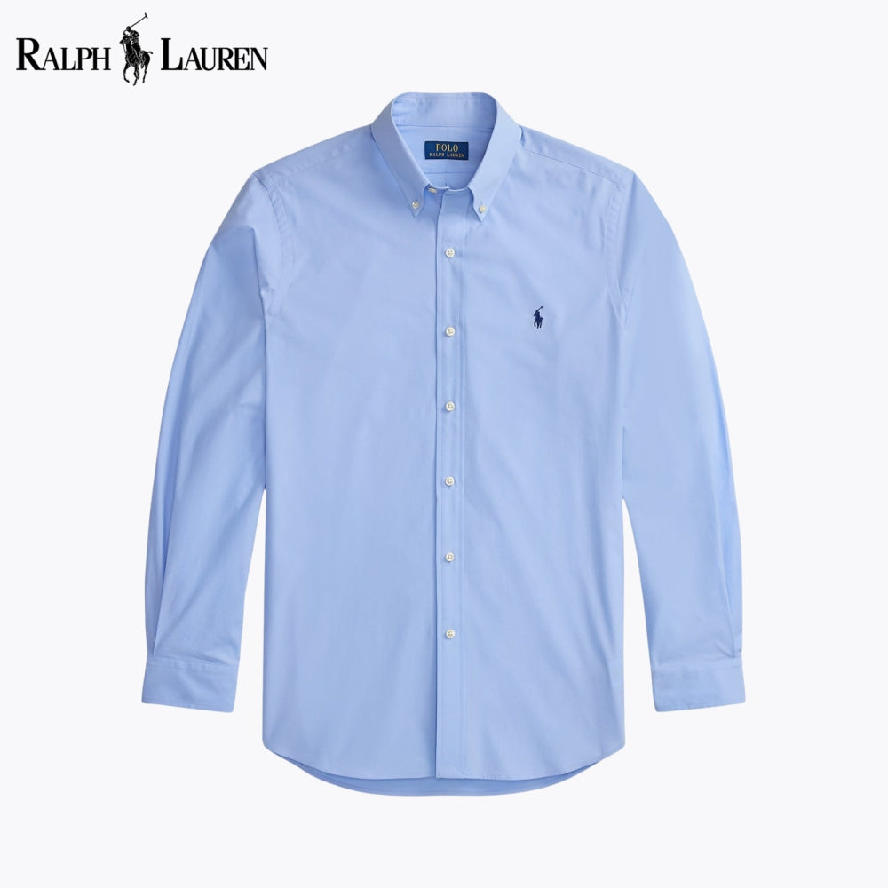 RL Classic Fit Stretch Poplin Shirt