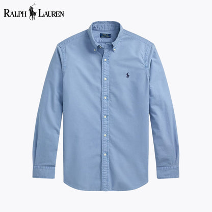 RL Slim Fit Garment-Dyed Oxford Shirt