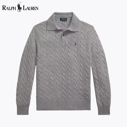 RL Wool–Cashmere Cable-Knit Jumper